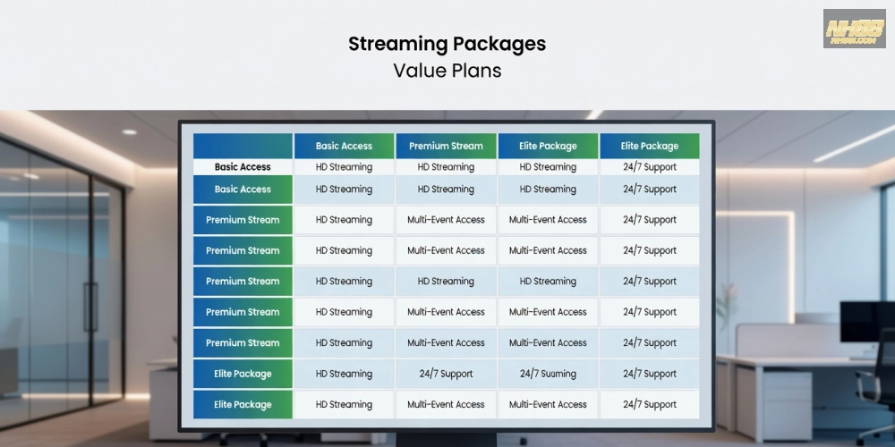 Bảng giá các gói cá cược đá gà trực tiếp casino NH88 cập nhật năm 2025 với ưu đãi hấp dẫn