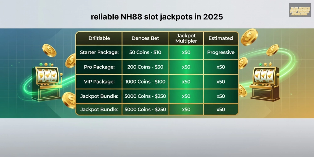 Bảng giá chi tiết các gói nổ hũ uy tín trên NH88 cập nhật mới nhất