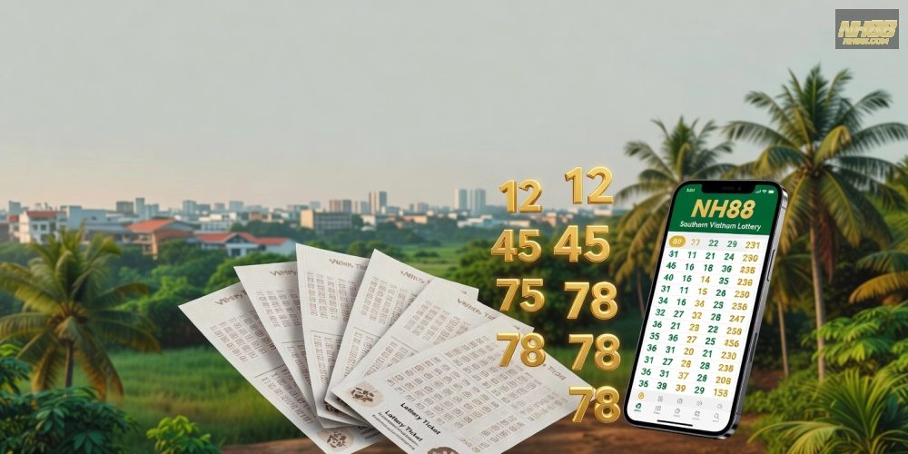 Hình minh họa khái niệm xổ số miền nam nh88 với giao diện nền tảng hiện đại và dễ tiếp cận.